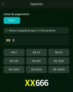 deposits XX666